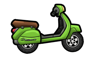 Scooter vert